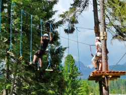 Lanový park Veveričí park - Štrbské Pleso